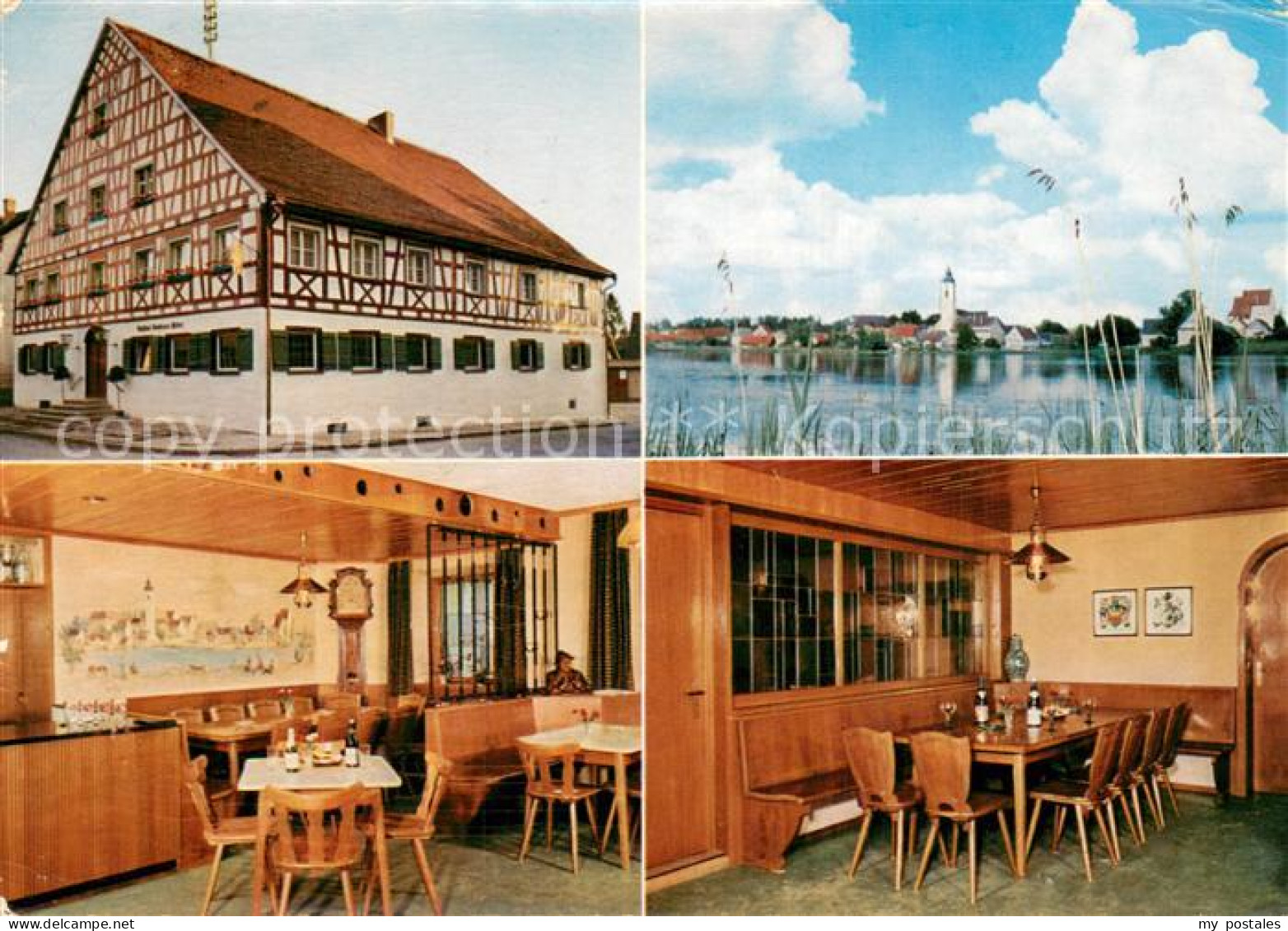 Kisslegg Gasthof Pension Goldener Adler Gastraeume Seepartie