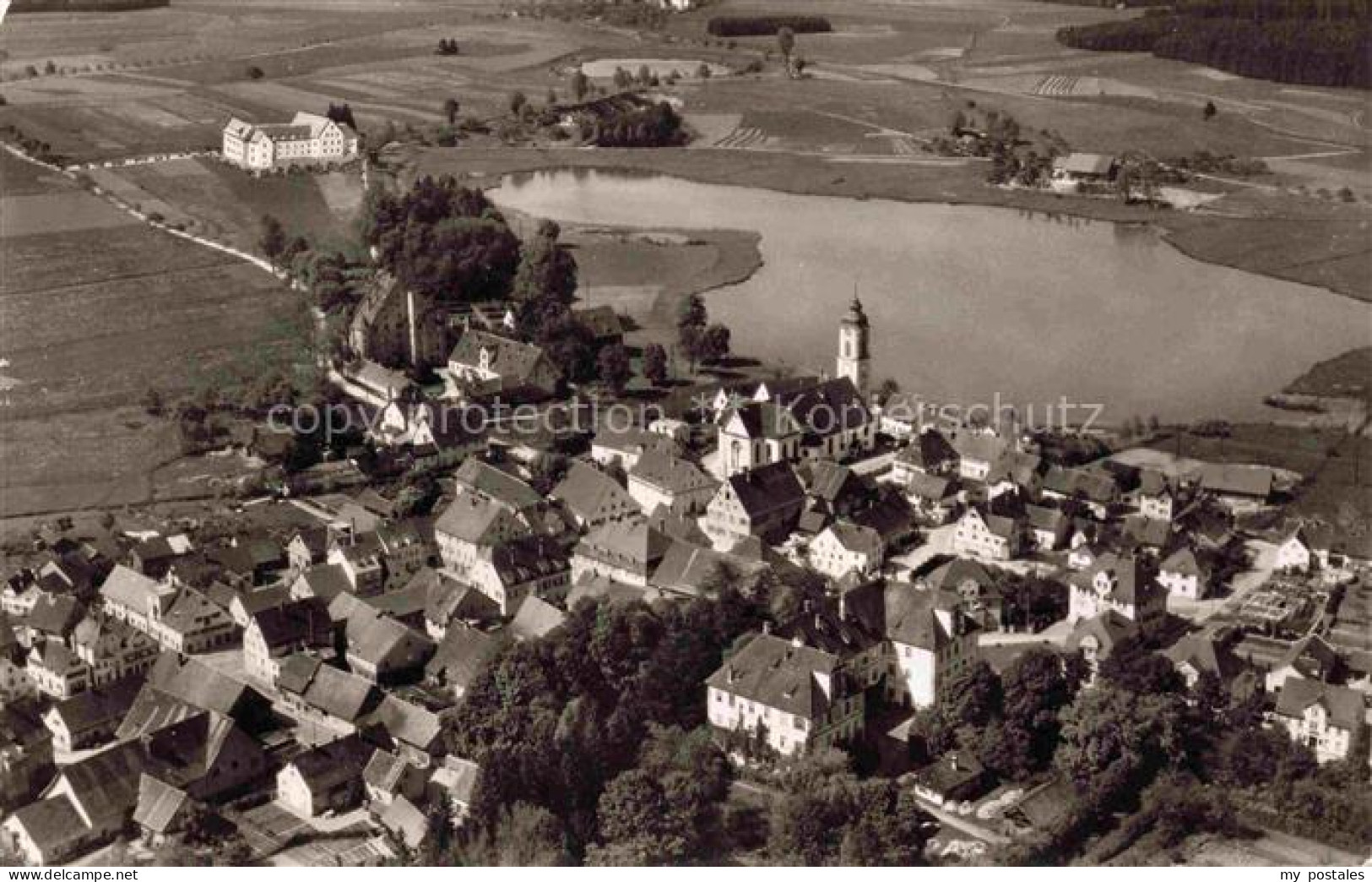 Kisslegg Panorama mit Haus Loretto