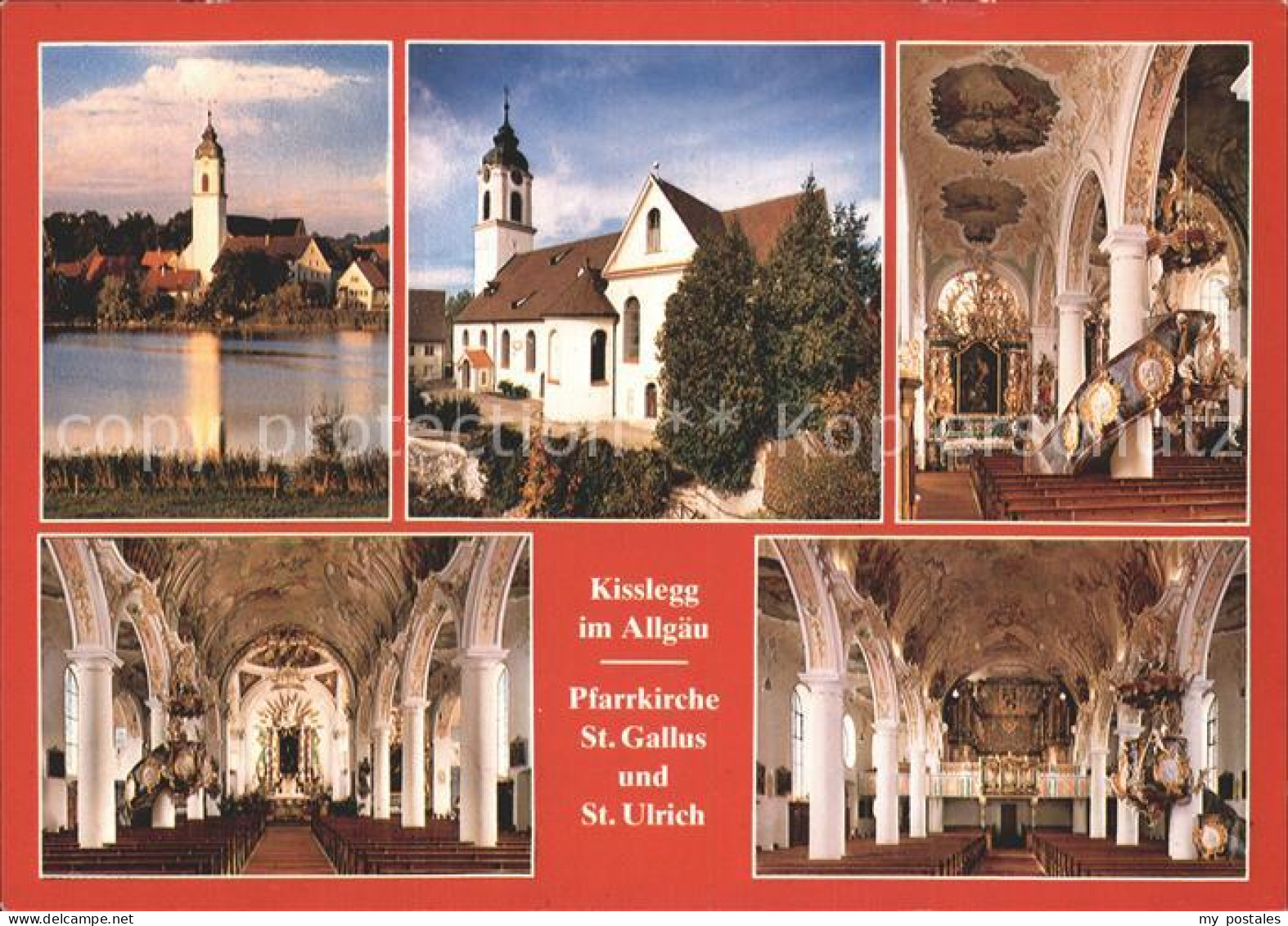Kisslegg Pfarrkirche St. Gallus St. Ulrich