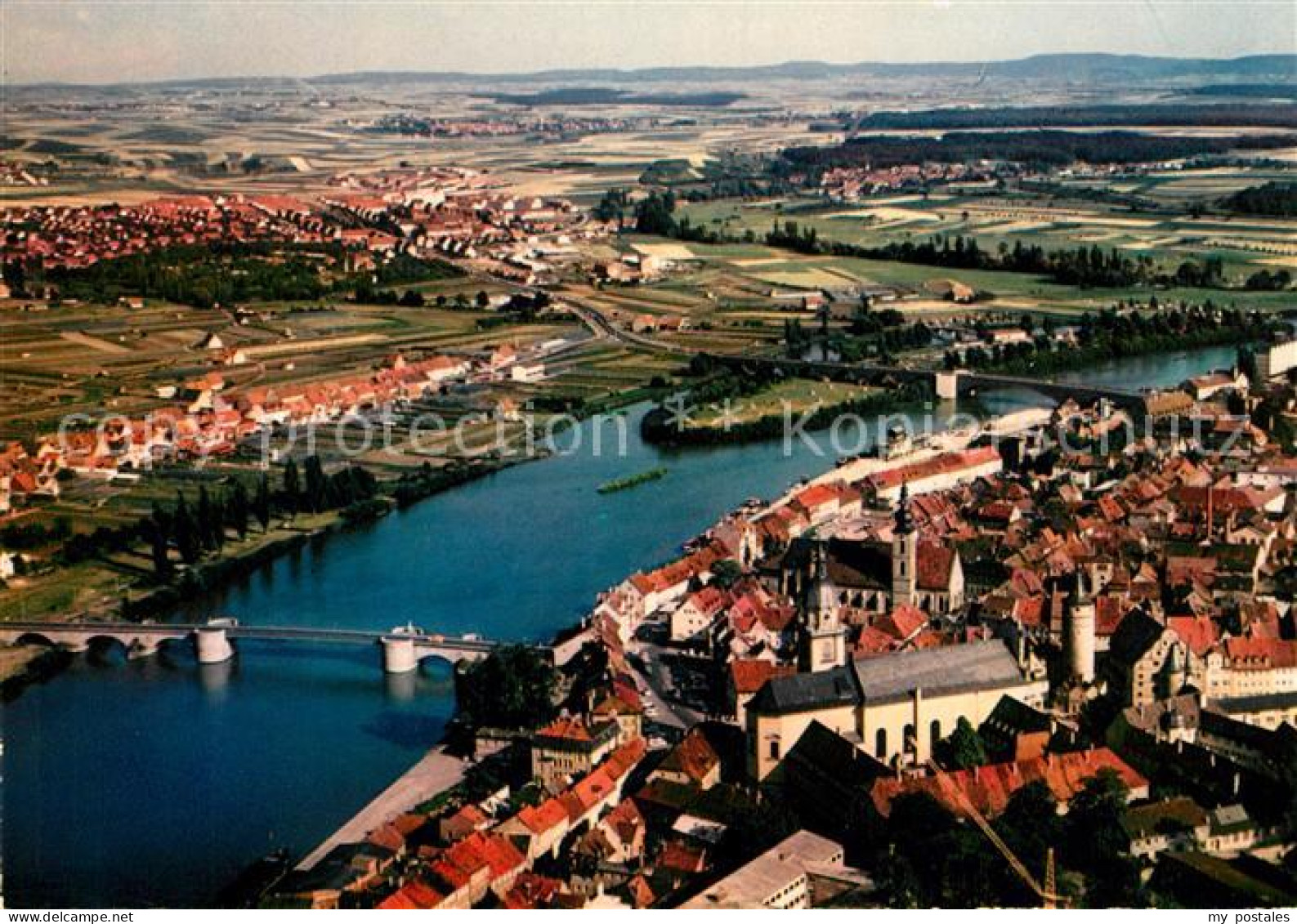Kitzingen Main Fliegeraufnahme