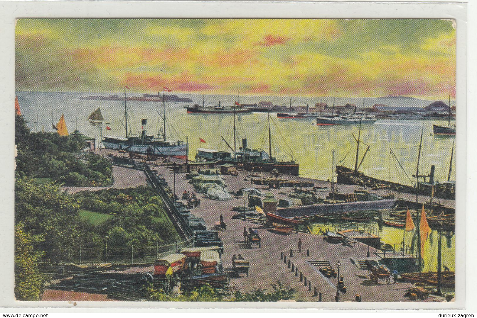 Kjobenhavn, Rheden old postcard not posted b230610