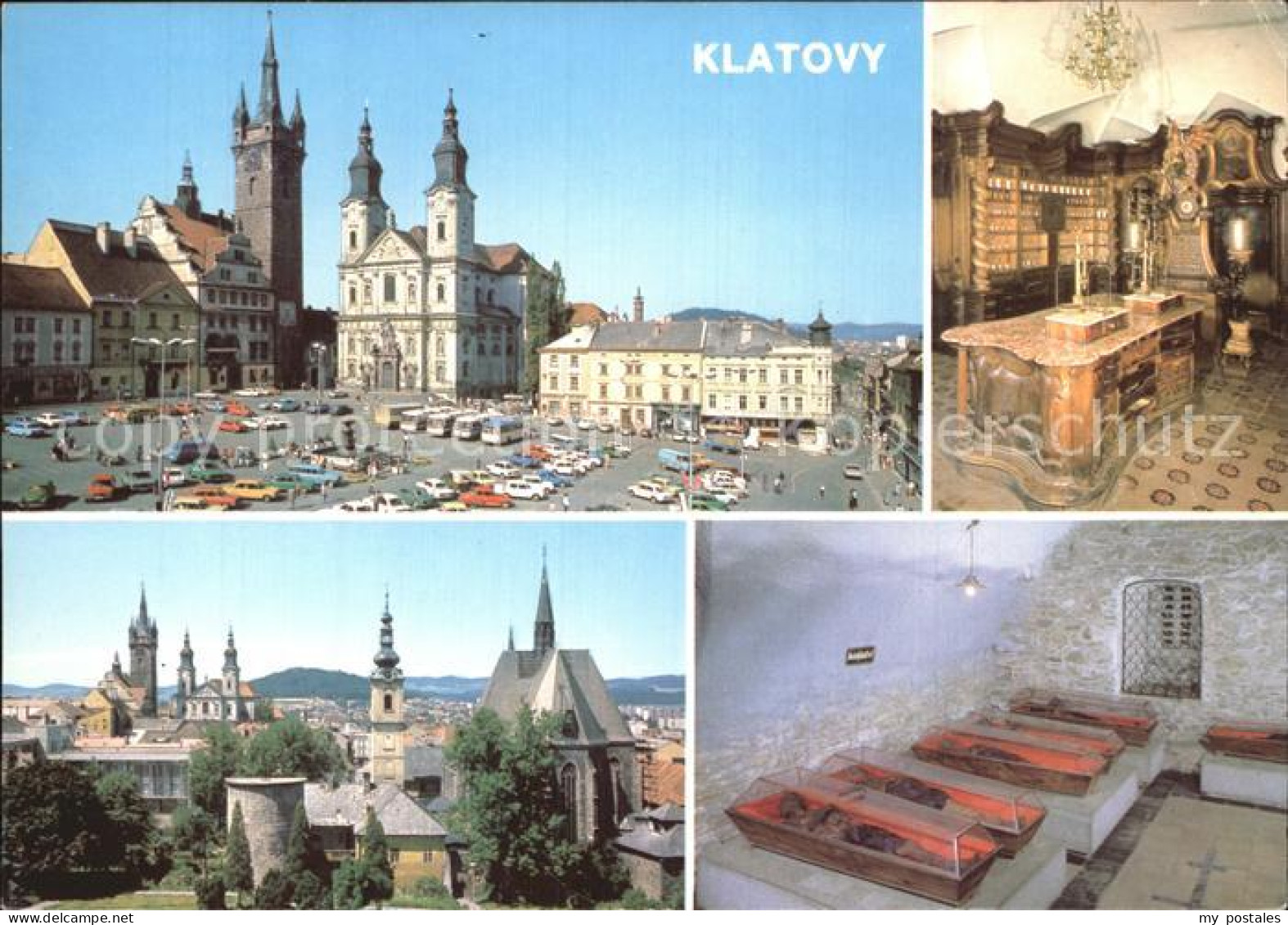 Klatovy Kirchen Katakomben