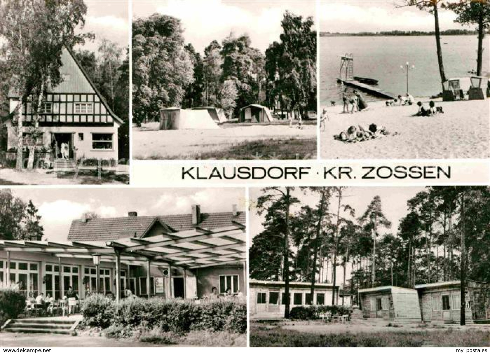Klausdorf Mellensee Badestrand Campingplatz Bungalows Gaststaette