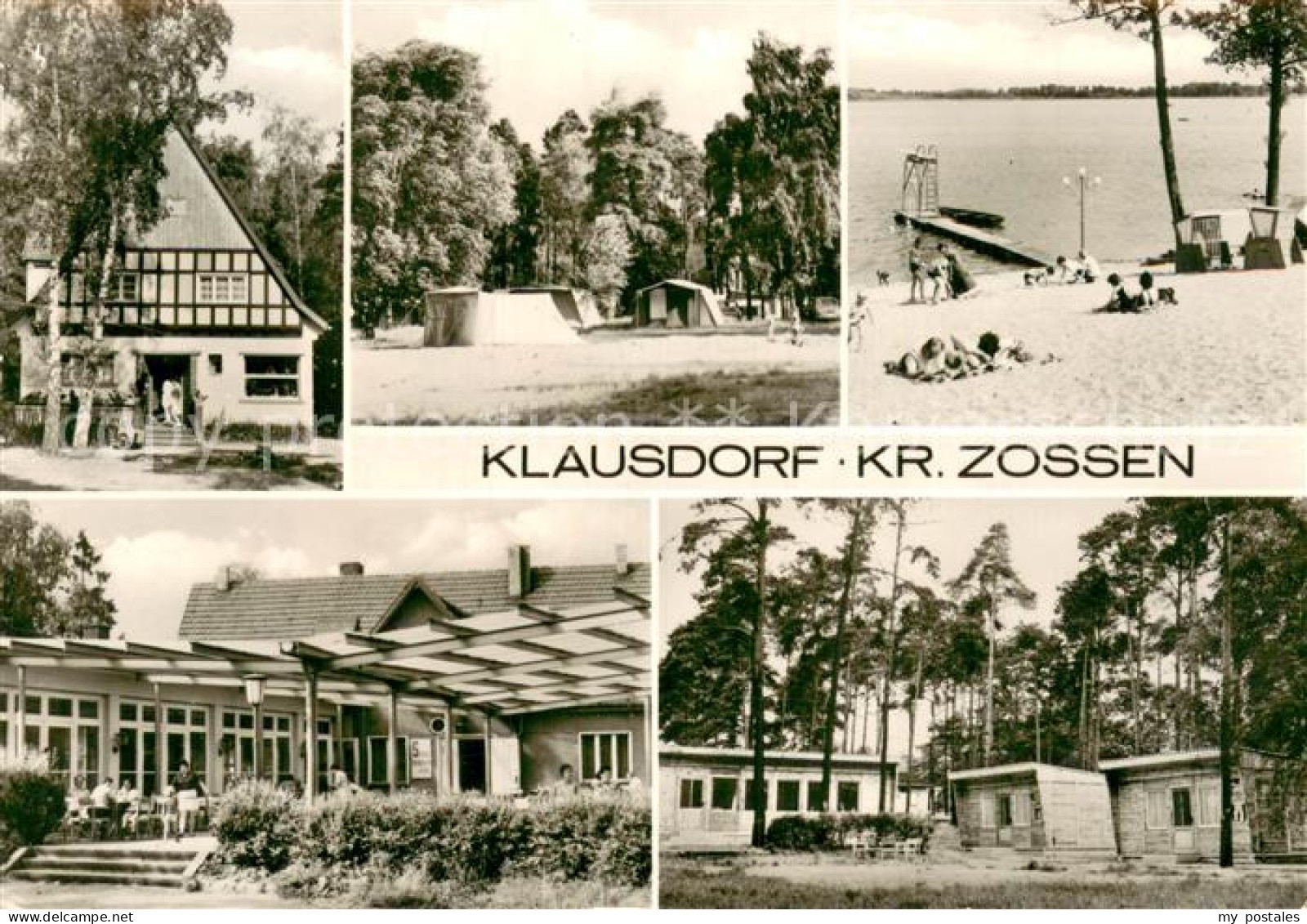 Klausdorf Mellensee Ferienanlage Strand Bungalows