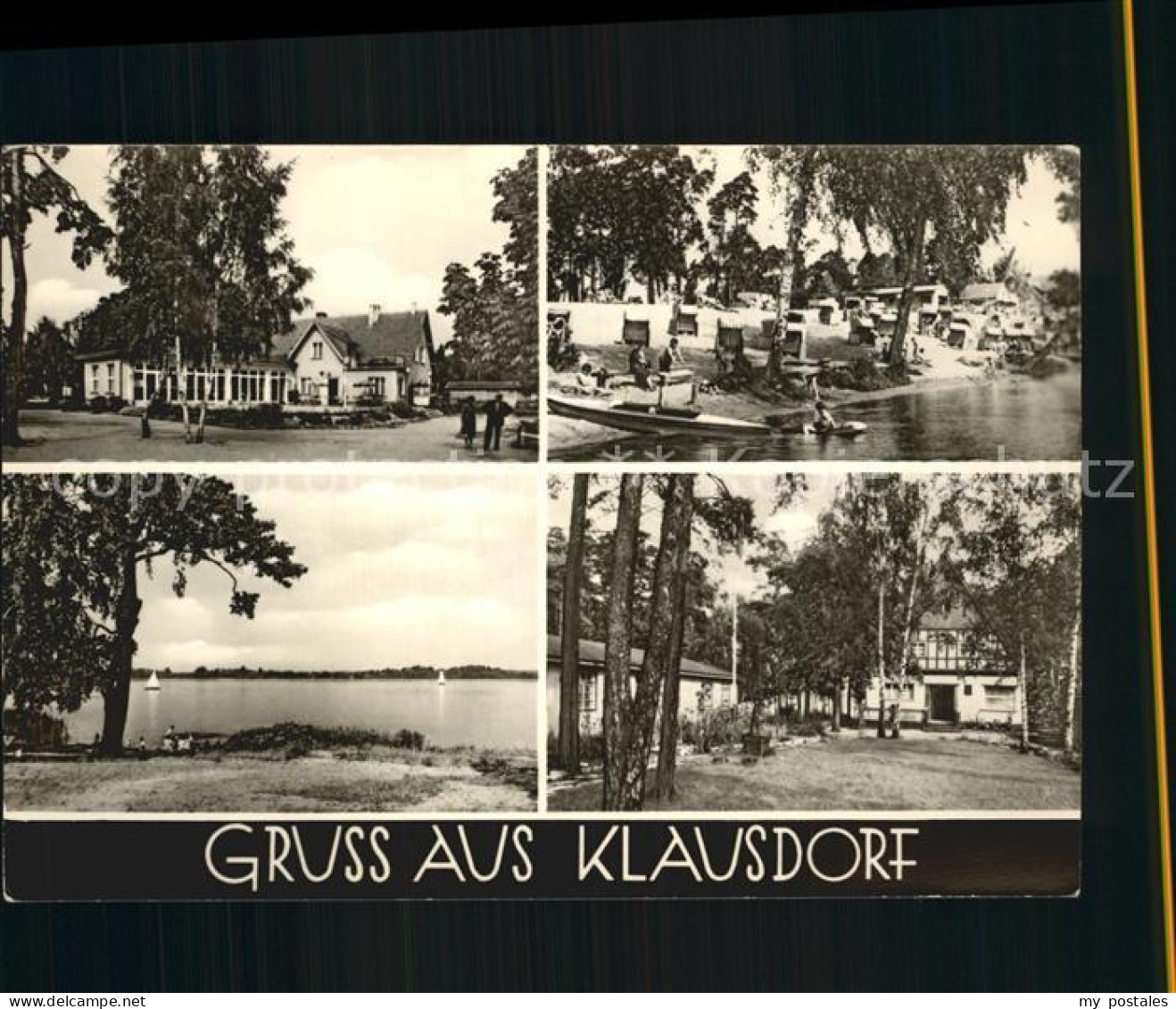 Klausdorf Mellensee Strand Gaststaette Campingplatz