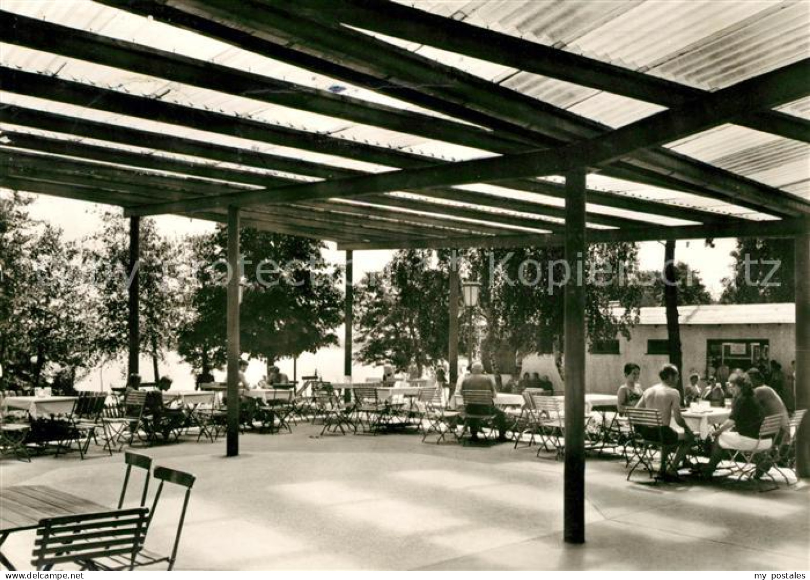 Klausdorf Mellensee Strandgaststaette Terrasse