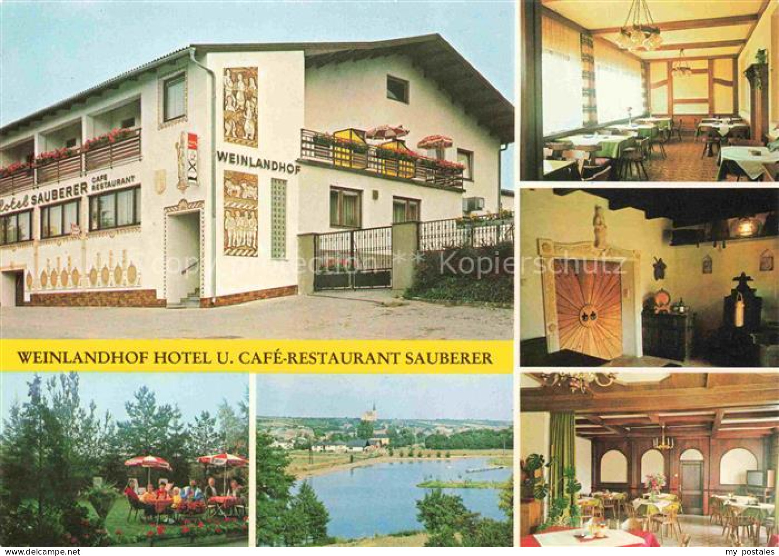 Klein-Hadersdorf Poysdorf Weinviertel Niederoesterreich AT Weinlandhof Hotel-Sau