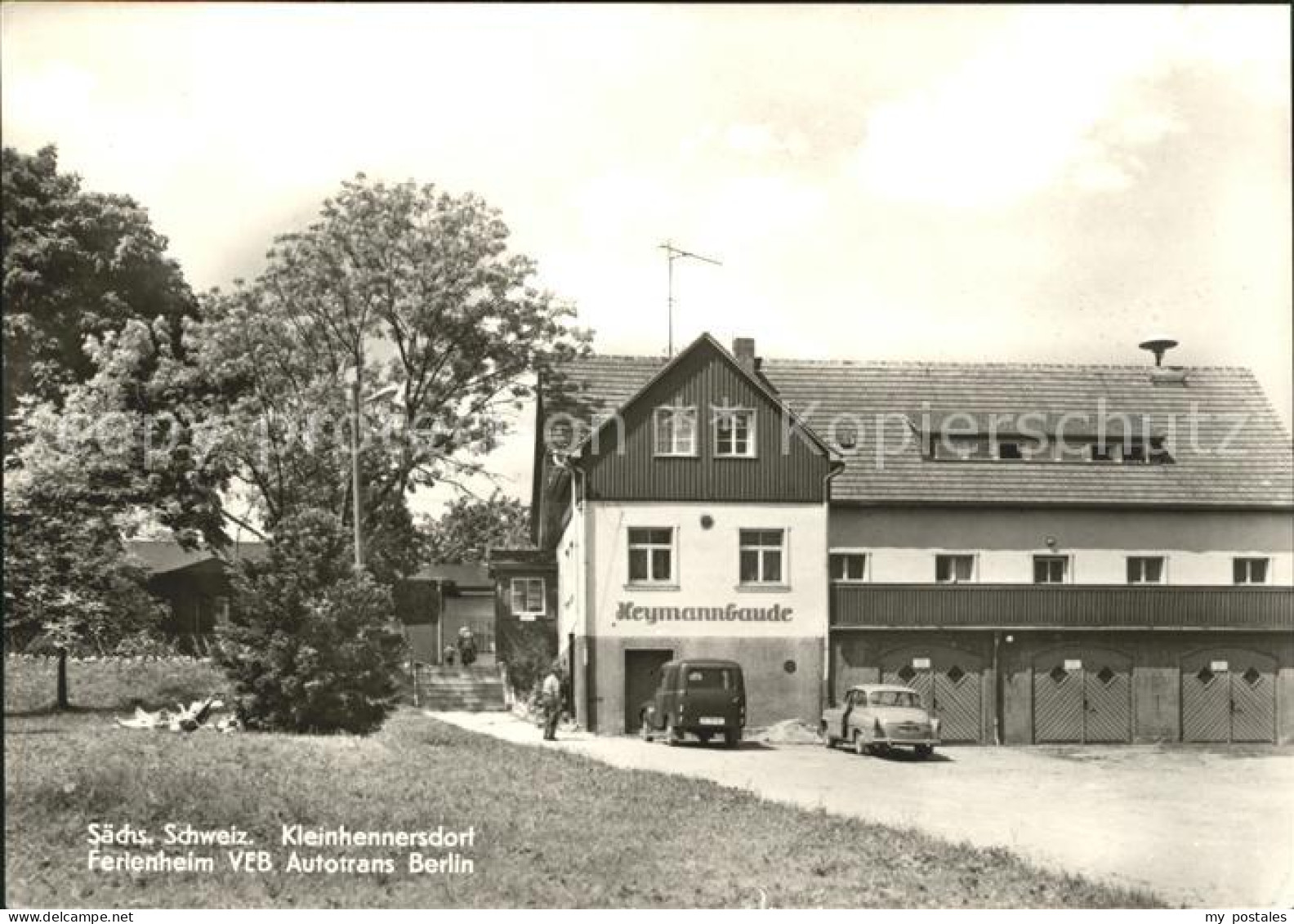 Kleinhennersdorf Ferienheim VEB Autotrans Berlin Baude