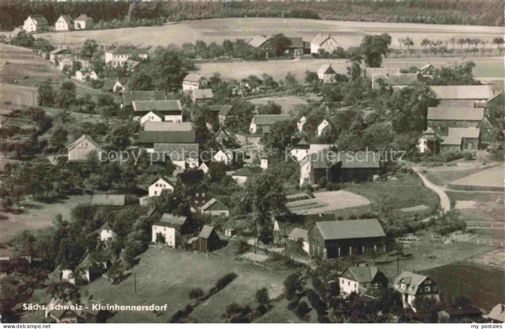 Kleinhennersdorf Fliegeraufnahme