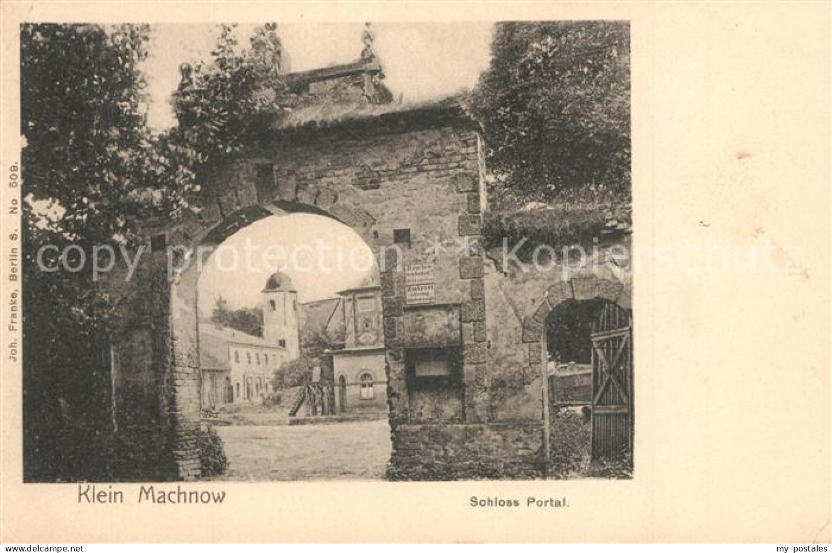 Kleinmachnow Schloss Portal