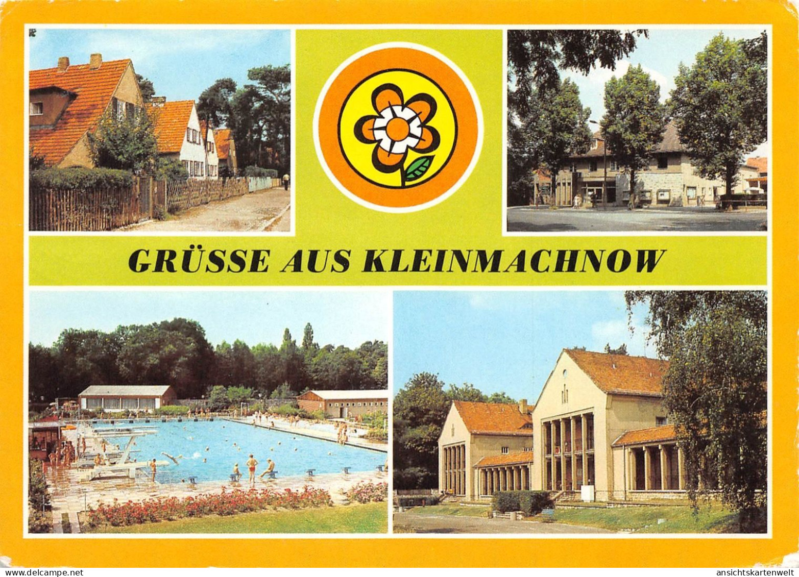 Kleinmachnow Teilansichten Mehrbildkarte gl1983 #168.252