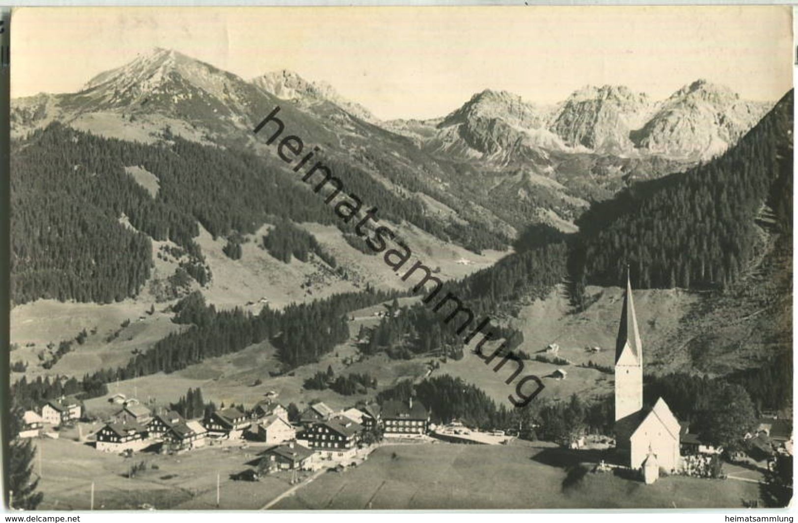 Kleinwalsertal - Mittelberg - Foto-Ansichtskarte - Verlag Photo Kessler Riezlern