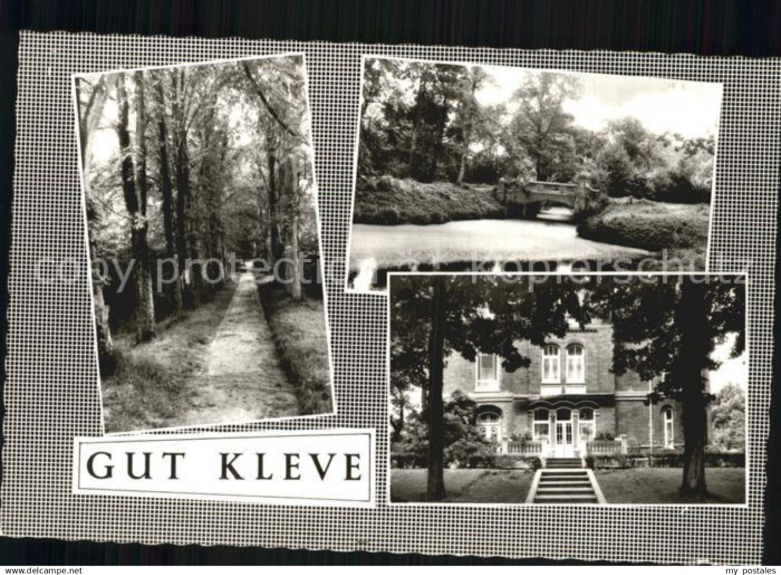 Kleve Itzehoe Gut Kleve Waldweg Bruecke