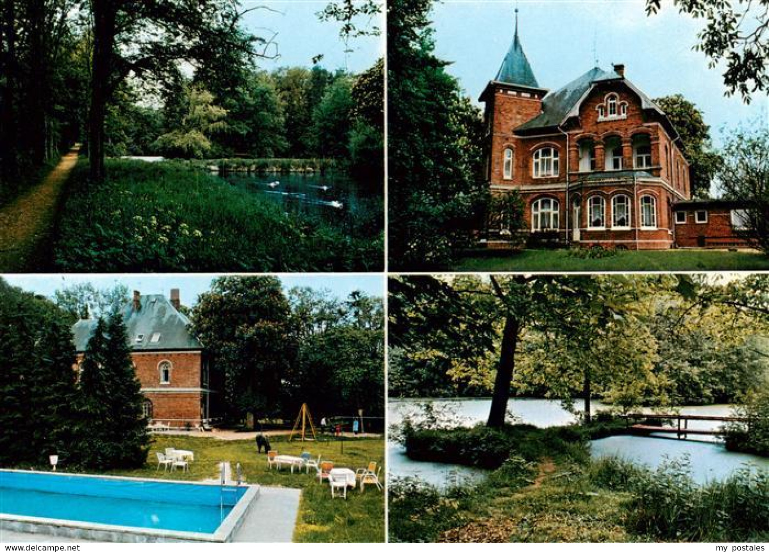 Kleve Itzehoe Pension Gut Kleve Gondelteich Pool