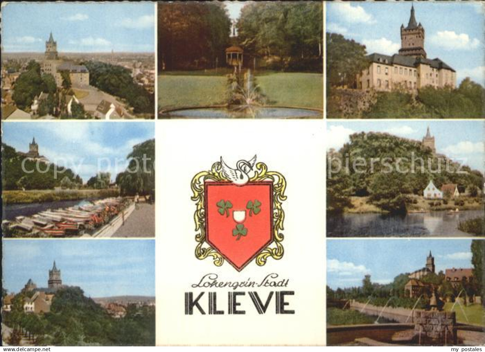 Kleve Schloss Brunnen