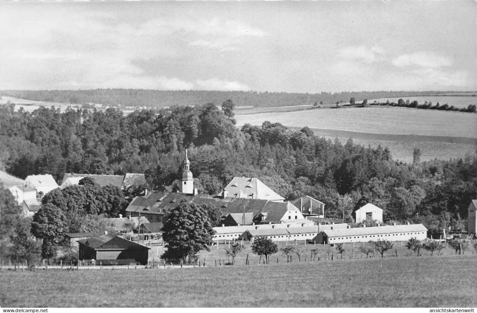 Klingenberg/Sachsen Blick auf das Volksgut ngl #189.853