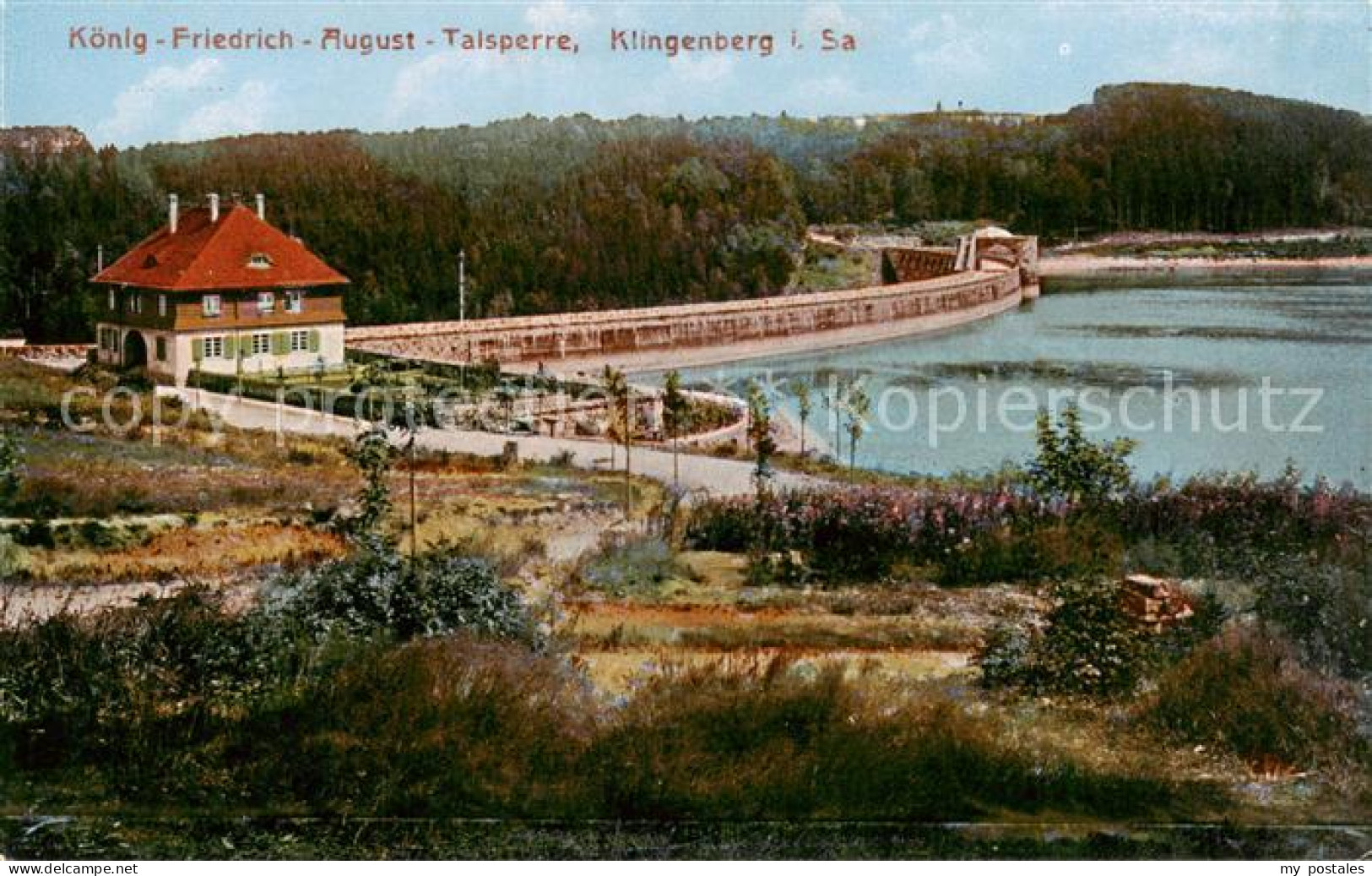 Klingenberg Sachsen Koenig Friedrich August Talsperre