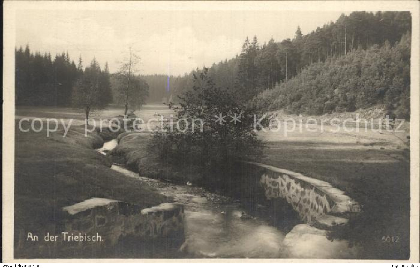 Klingenberg Sachsen Partie an der Triebisch