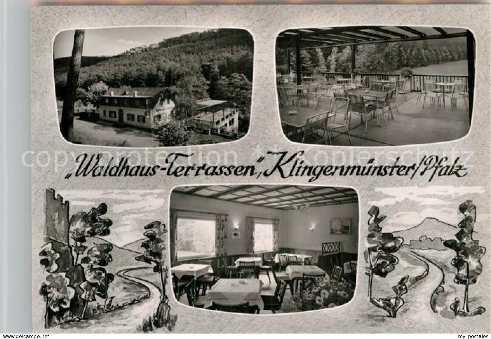 Klingenmuenster Waldhaus Terrassen