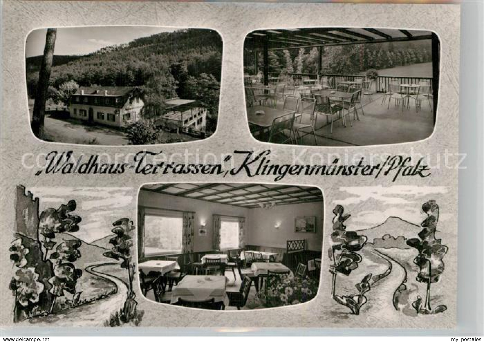 Klingenmuenster Waldhaus Terrassen