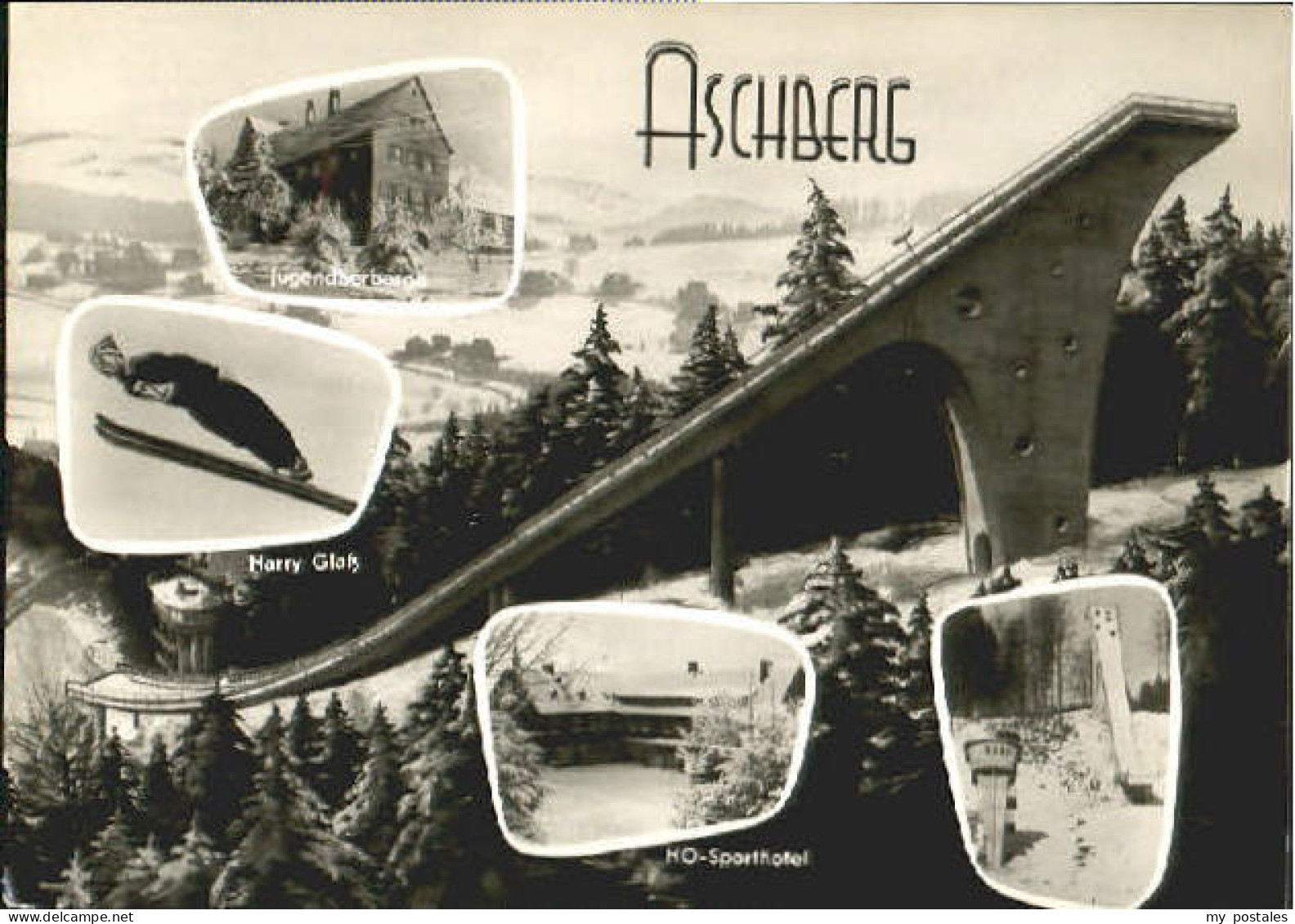 Klingenthal Vogtland Klingenthal Aschberg Skischanze x 1962