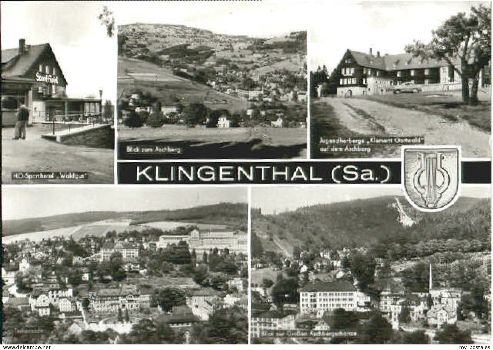 Klingenthal Vogtland Klingenthal Hotel Schanze Jugendherberge  x 1978