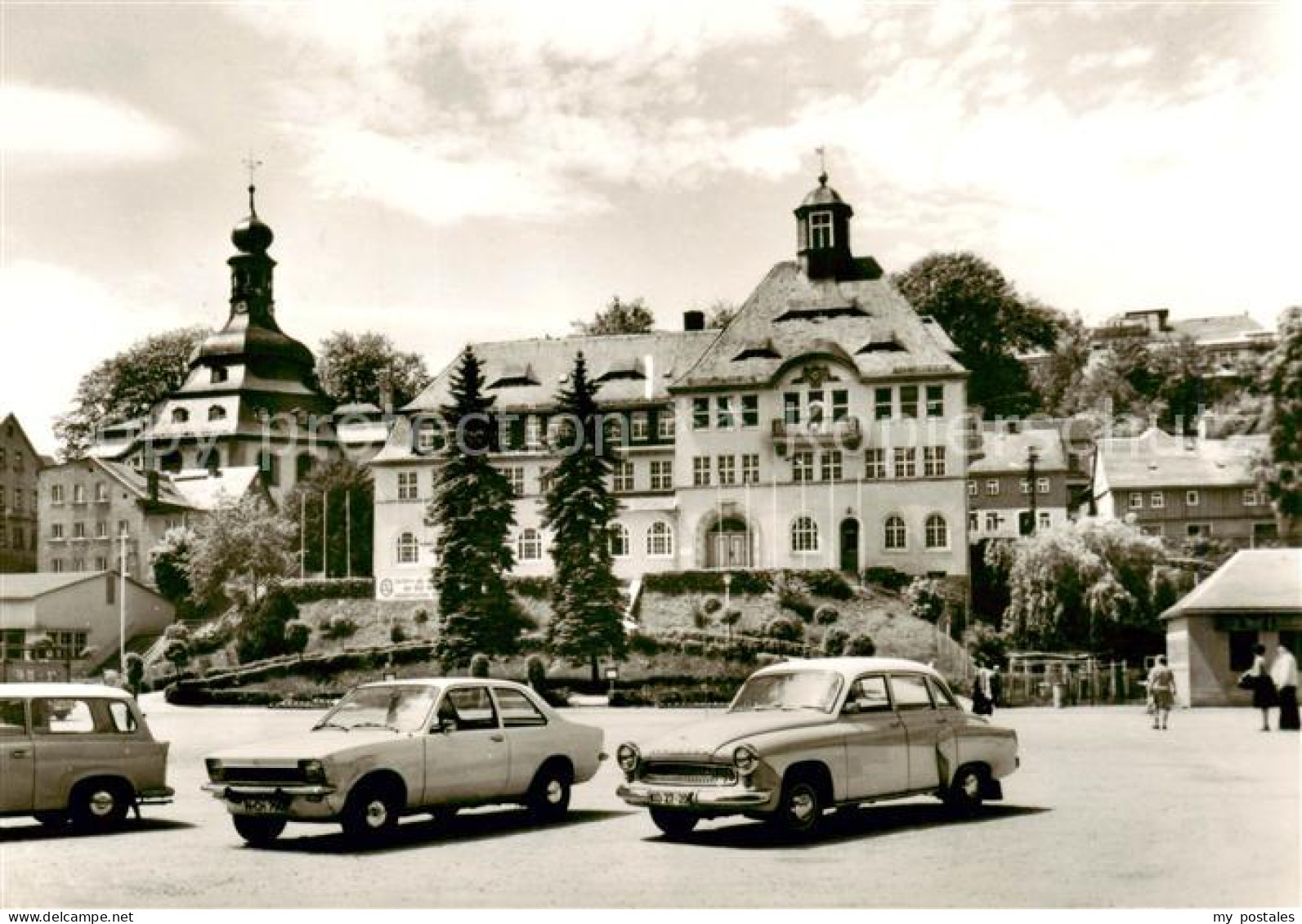 Klingenthal Vogtland Marktplatz