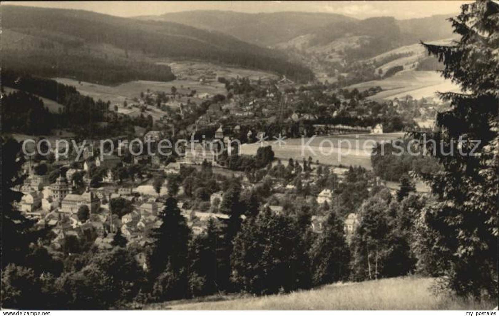 Klingenthal Vogtland Ortsansicht