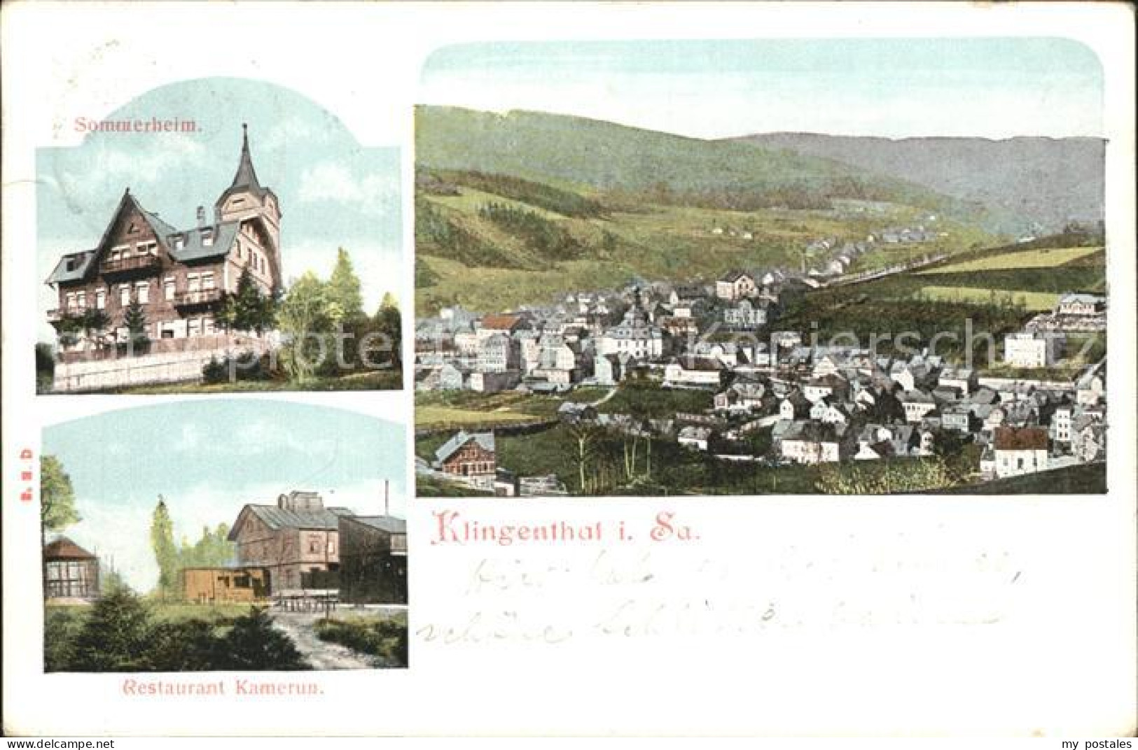 Klingenthal Vogtland Sommerheim Restaurant Kamerun Gesamtansicht