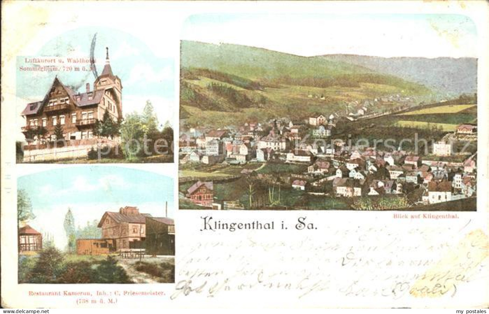 Klingenthal Vogtland Waldhotel Sommerheim Restaurant Kamerun