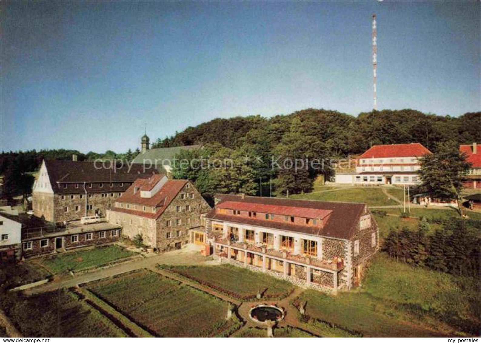 Kloster Kreuzberg Rhoen Bischofsheim Kloster Kreuzberg Rhoen Klosteranlage Sende