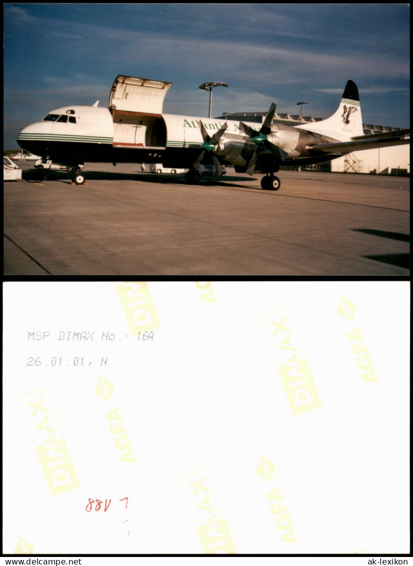 Klotzsche-Dresden Flugzeug Airplane     Atlantic Propeller 2001 Privatfoto Foto