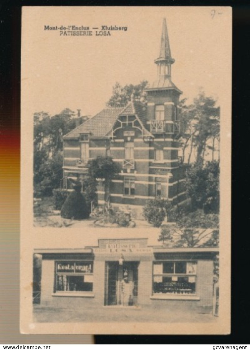 KLUISBERGEN KLUISBERG      PATISSERIE LOS