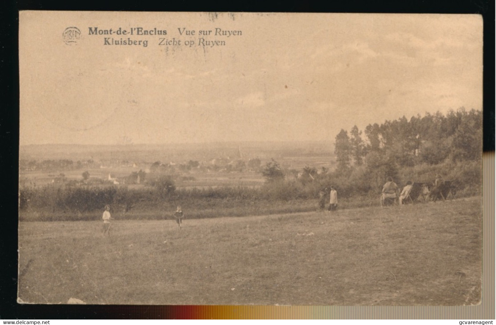 KLUISBERGEN.  ZICHT OP RUYEN