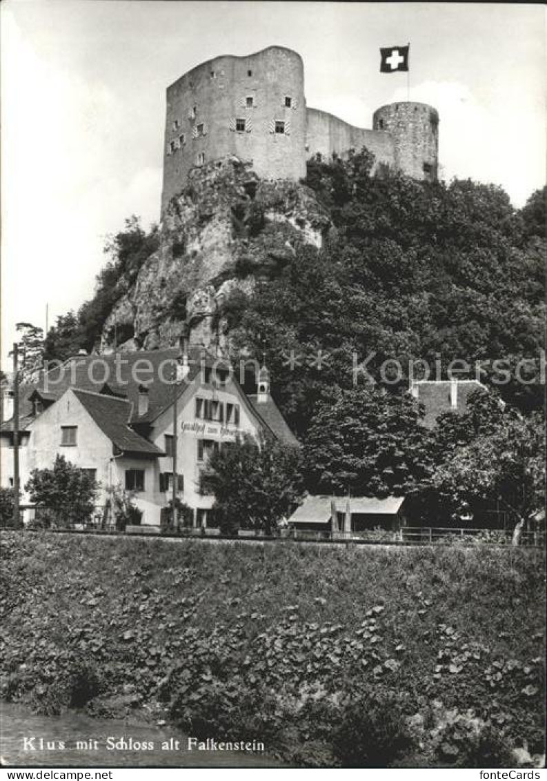 Klus Balsthal mit Schloss Alt Falkenstein