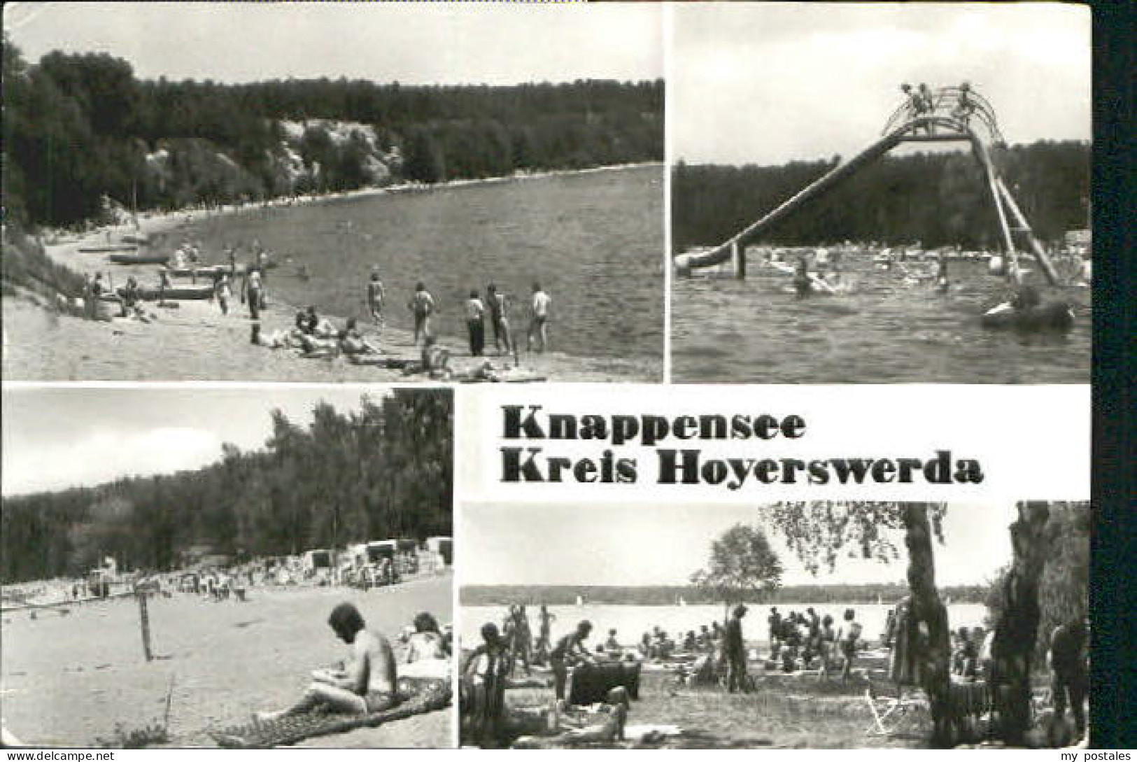 Knappensee Oberlausitz Strand x 1987