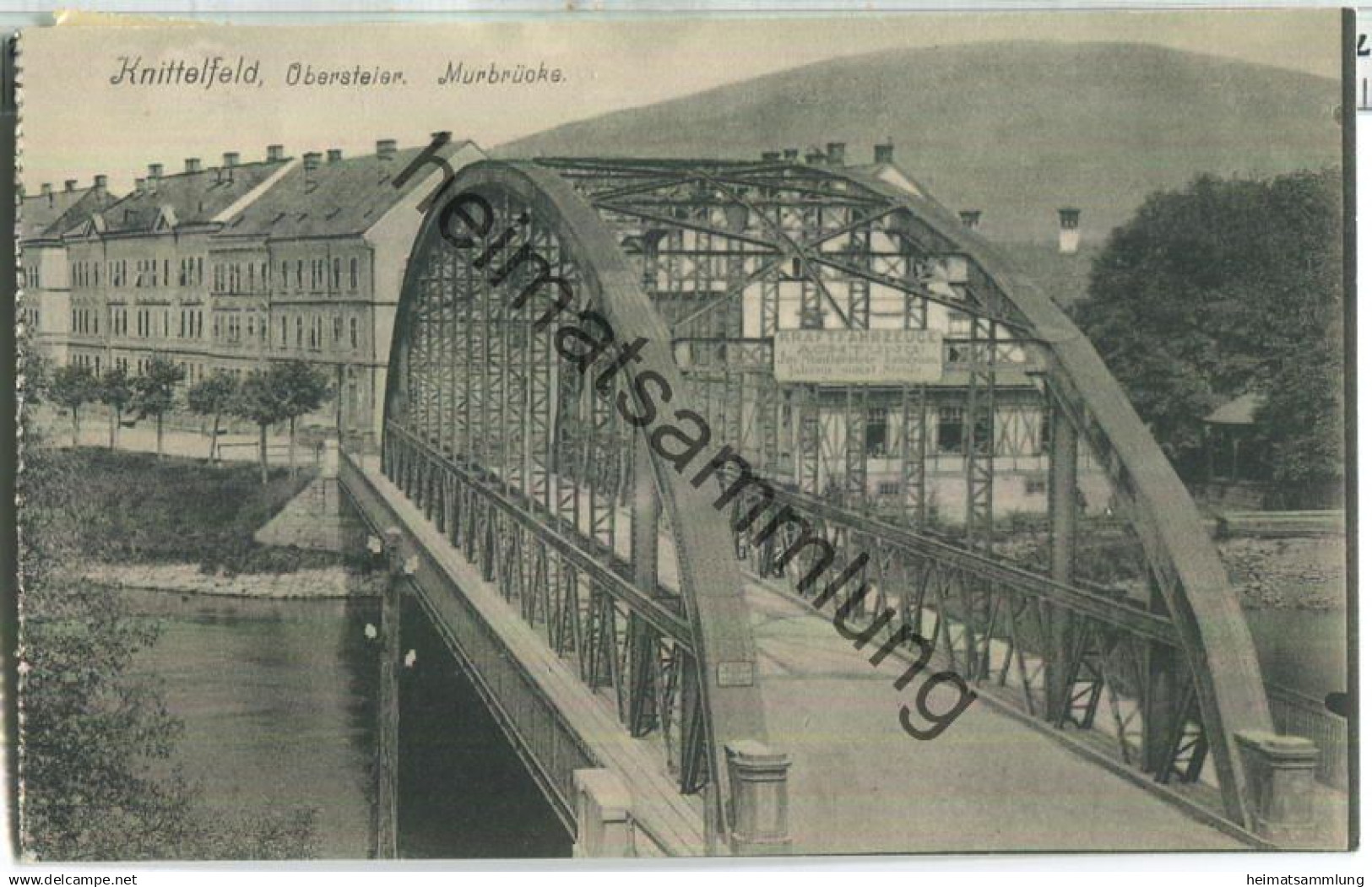 Knittelfeld - Murbrücke - Verlag Franz Auf Knittelfeld