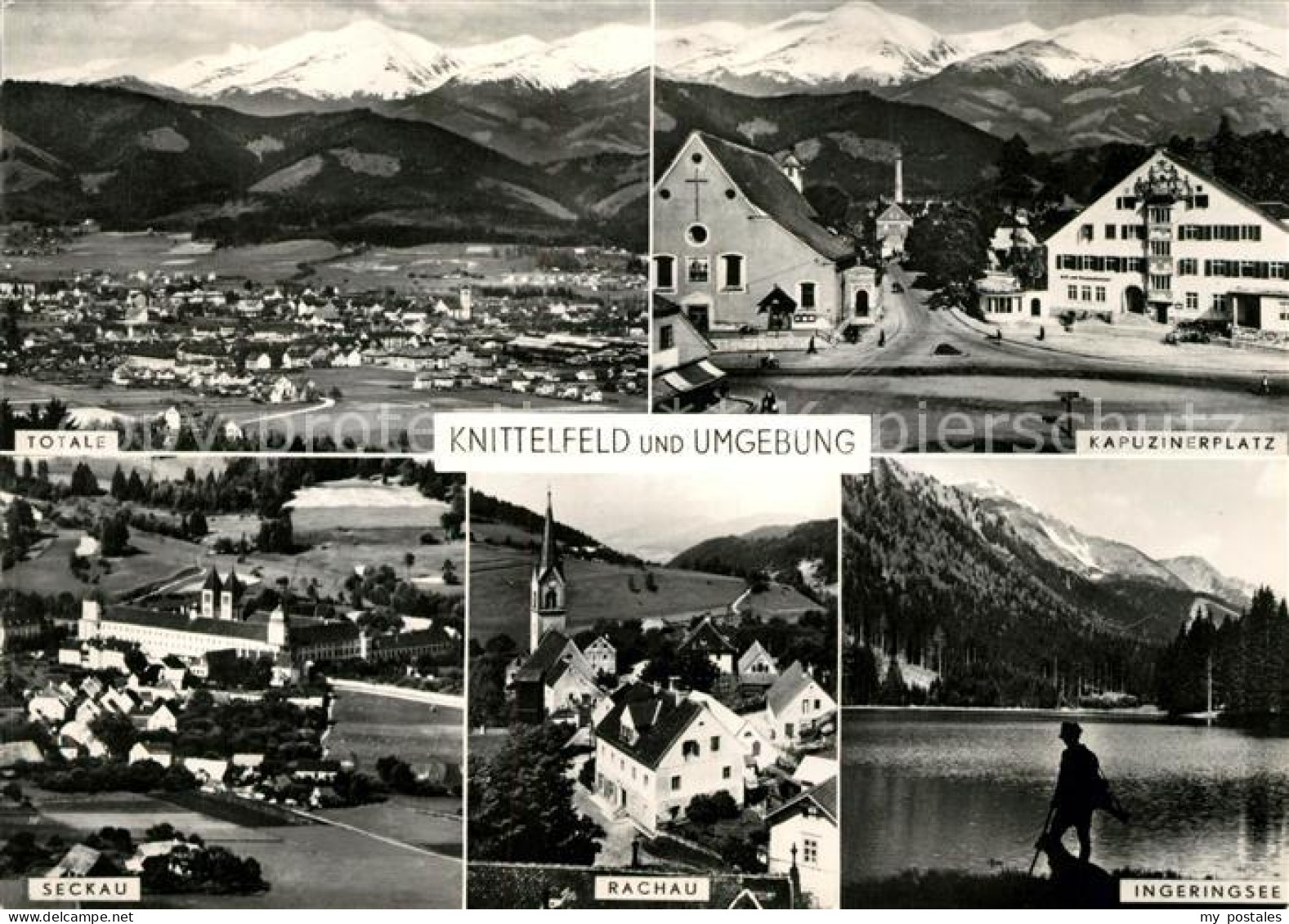 Knittelfeld Steiermark Panorama Kapuzinerplatz Seckau Rachau Ingeringsee