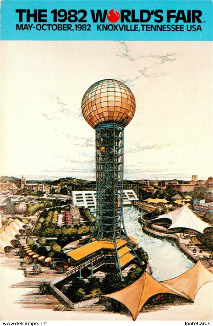 Knoxville Tennessee The 1982 Worlds Fair Kuenstlerkarte