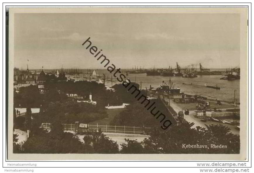 Kobenhavn - Rheden - Foto-AK