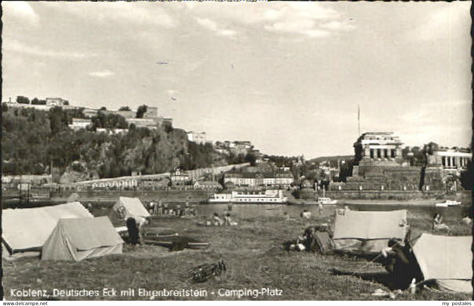 Koblenz Rhein Koblenz Campingplatz