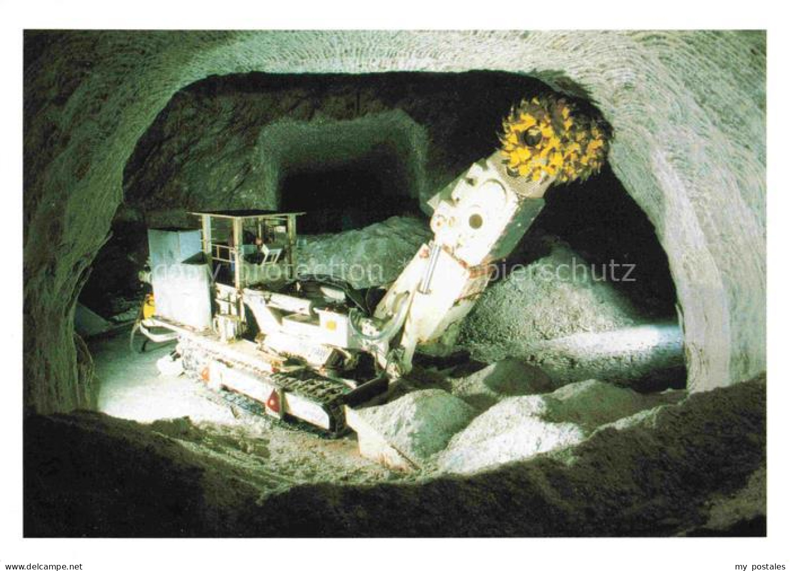 Kochendorf Bad Friedrichshall BW Salzbergwerk Teilschnittmaschine