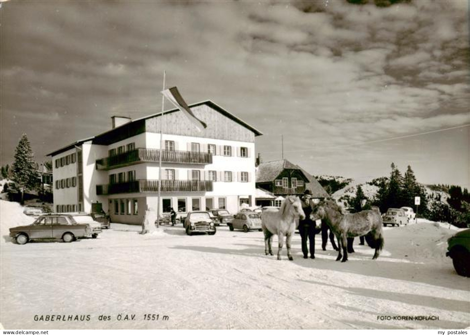 Koeflach Steiermark AT Gaberlhaus des oeAV