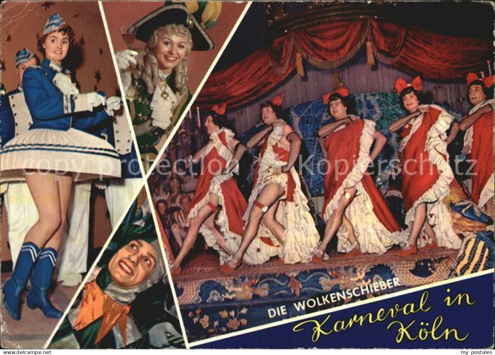 Koeln Rhein Karneval Mariechen und Wolkenschieber