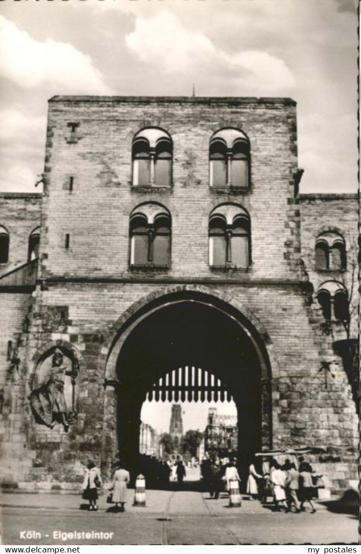 Koeln Rhein Koeln Eigelsteintor