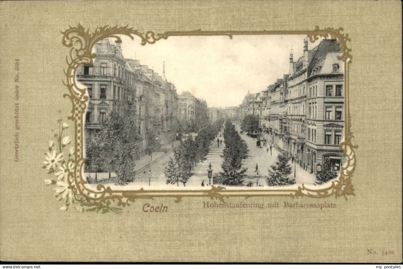 Koeln Rhein Koeln Hohenstaufenring Barbarossaplatz