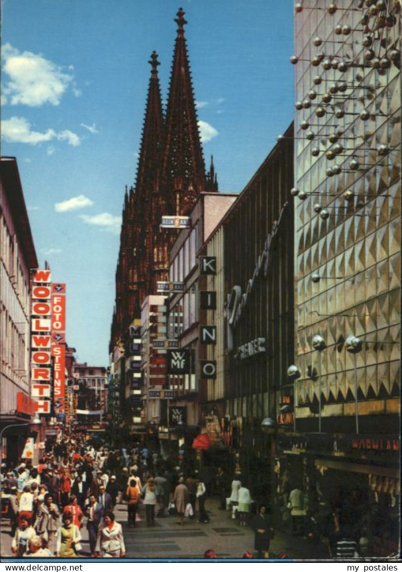 Koeln Rhein Koeln Hohestrasse