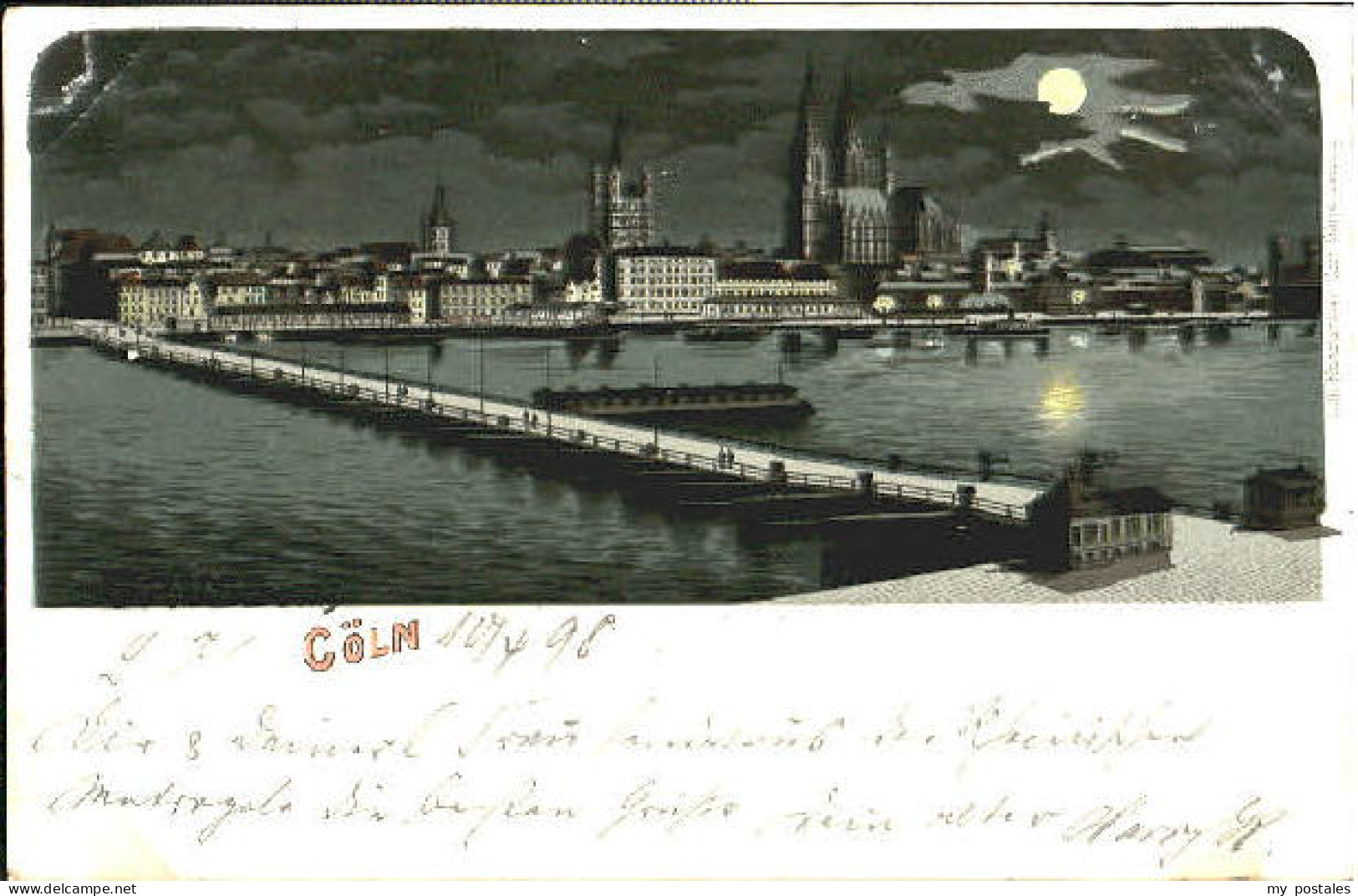 Koeln Rhein Koeln  x 1898