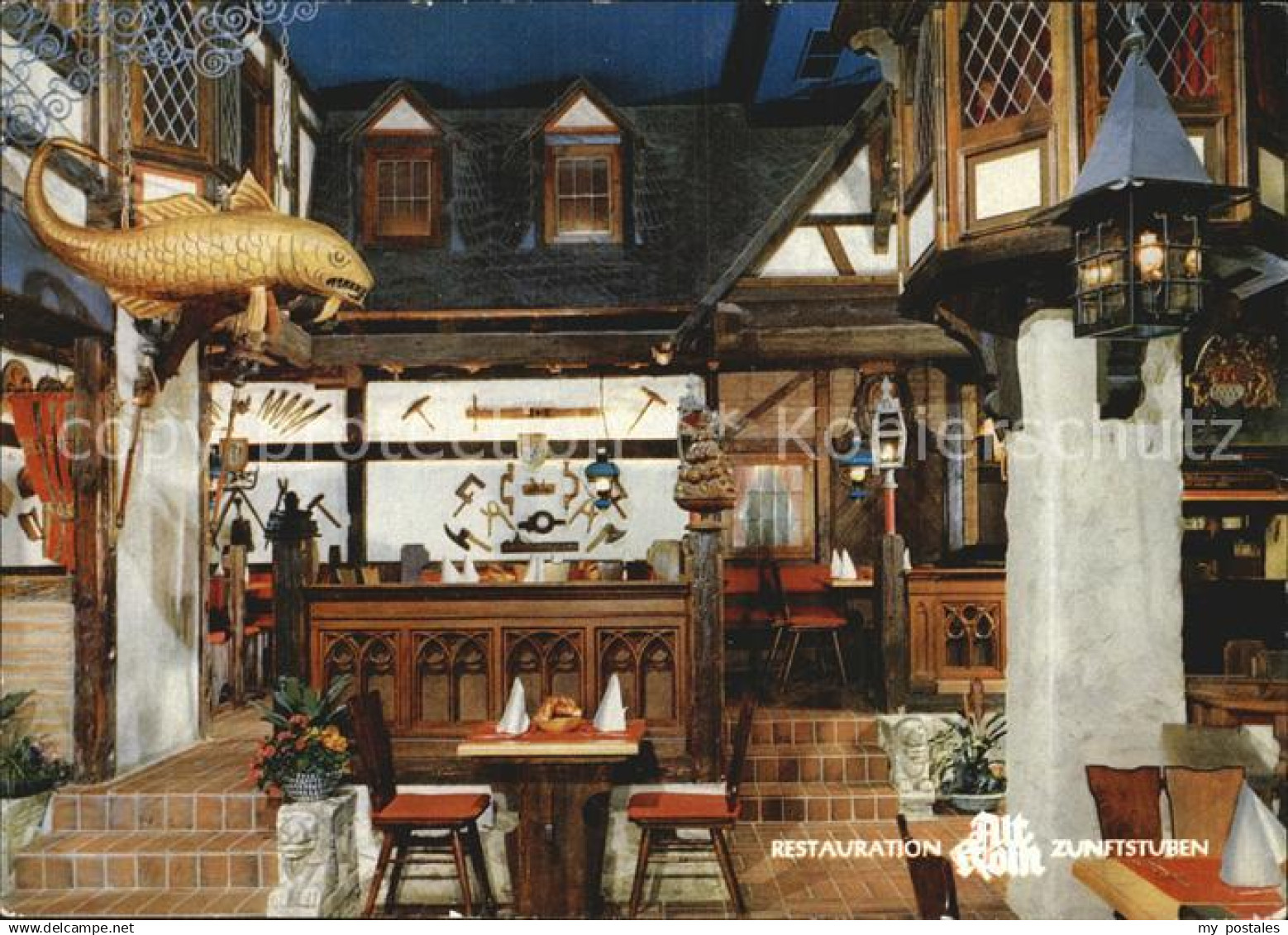 Koeln Rhein Restaurant Alt Koeln Zunftstuben