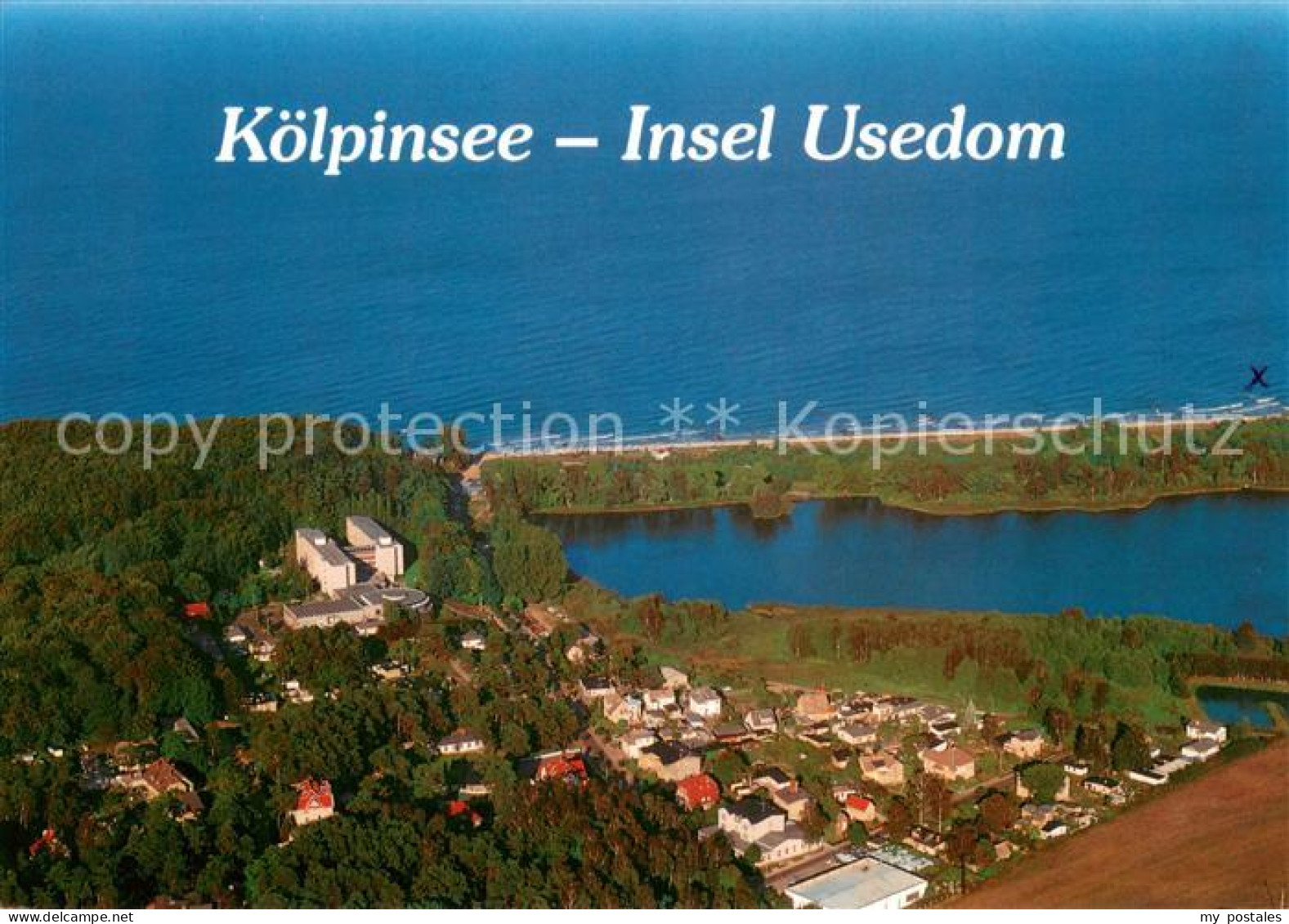 Koelpinsee Usedom Fliegeraufnahme